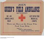 Join The Queen's Field Ambulance 1914-1918