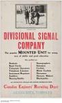 Divisional Signal Company 1914-1918.