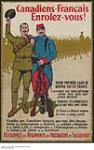 Canadiens-Français, Enrolez-vous! : recruitment campaign 1915.