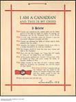 I Am a Canadian and This if My Creed, Investor 1919 1919