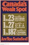 Canada's Weak Spot 1914-1918