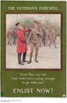 The Veteran's Farewell, "Good Bye My Lad, I Only Wish I Were Young Enough to Go With You." 1914