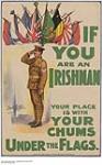 If You are an Irishman, Your Place is With Your Chums, Under the Flags 1914-1918