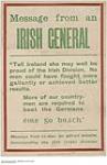 Message From An Irish General 1914-1918