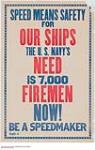 Speed Means Safety for Our Ships 1914-1918