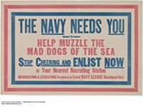 Help Muzzle the Mad Dogs of the Sea 1914-1918