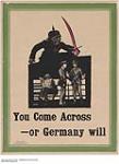 You Come Across or Germany Will 1914-1918
