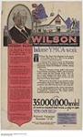 Wilson Endorses Y.M.C.A. Work 1914-1918