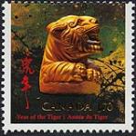 Year of the tiger [philatelic record] = Année du tigre = [Title in Chinese characters] [8 Jan. 2010.]
