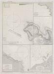 Plans in the Gulf of St. Lawrence [showing features of Anticosti Island including Ellis Bay, Bear Bay, the east cape and the south west point of Anticosti and Salt Lake Bay along with Shelter Bay on the north shore of Quebec] [cartographic material] / surveyed by Captain H.W. Bayfield, 1830 and Staff Commander W. Tooker, 1892 8 Dec. 1899, 1938.
