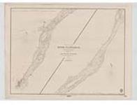 Plans of the River St. Lawrence above Quebec, sheet V, from Lake St. Peter to Montreal [cartographic material] / surveyed by Captn. H.W. Bayfield R.N. F.R.S., 1834 Apr. 12, 1838.