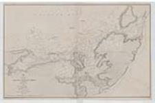 Chaleur Bay. Caraquet, Shippigan & Miscou Harbours [cartographic material] / surveyed by Captn. H.W. Bayfield, Lieutts. A.F. Bowen & J. Orlebar R.N., 1838 15 Aug. 1859, 1909.