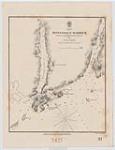 Mistanoque Harbour, [Quebec] [cartographic material] / surveyed by Captn. H.W. Bayfield and Mr. A. Bowen, Mate, 1835 11 Feb. 1856.