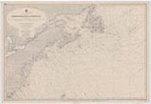 Newfoundland to Bermuda [cartographic material] : including the Gulf of St. Lawrence and portion of the east coast of the United States / chiefly from admiralty surveys and United States and Canadian government charts 14 July 1919, 1953.