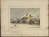 Our hut (Bayview Cottage) on Penetanguishene, Lake Huron 17 March 1837