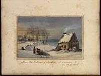 On the St. Larwrence near the village of Lachine, Lower Canada 22 February 1836