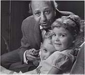 Yousuf Karsh with Robbie and Kerry Witaker for Muscular Dystrophy February 3, 1963.