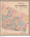 "Key plan of the city of Montreal, January 1881"