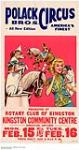 Polack Bros. Circus - Featuring dog act ca. 1950-1959.