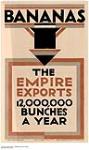 Bananas : The Empire exports 12,000,000 bunches a year 1926-1934.