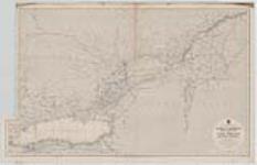 North American Lakes, River St. Lawrence, [cartographic material] : Quebec to Kingston, with Lake Ontario and Lake Camplain, from the latest British and United States government surveys, 1876 20 Jan. 1880, Jan. 1899.