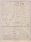 [British Columbia]. Plans of ports &c. in Queen Charlotte Islands [cartographic material] : [including Virago Sound, Parry Passage, Skidegate Bay, Port Kuper, Houston Stewart Channel and Rose Harbour, and Masset and Cumshewas Harbours] / by Messrs. Inskip, Knox, Gordon, Sinclair & Moore, 1852-3 8 Nov. 1856, 1864.