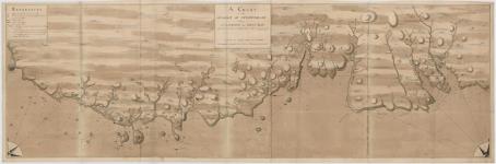 A chart of the sea-coast of Newfoundland between St. Laurence and Point May [cartographic material] / survey'd by order of Hugh Palliser esqr. commodore & c. & c. by James Cook. 1765.
