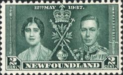 12th May 1937 [King George VI and Queen Elizabeth] [philatelic record] 12 May 1937.