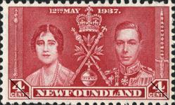 12th May 1937 [King George VI and Queen Elizabeth] [philatelic record] 12 May 1937.