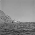 MINNAH aground off Resolute Island [1974]