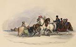 Swells sleighing 1847-1850.