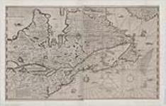 Carte de la Nouvelle France [document cartographique] : augmentée depuis la derniere, servant a la navigation faicte en son vray meridien 1632.