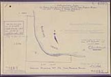 Plan de la parcelle "A" dans la réserve indienne (Première Nation) no. 25, Bande de Fort Babine, lot 1353, range 5, District du Coast. Daté en 1955.