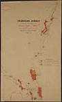 Carte des réserves (Premières Nations) administraient par l'Agence d'Okanagan, daté en 1916.