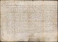 Brevet de concession faite au Sieur de Costebelle de la presqu'isle de la Pointe Verte [document textuel] 1709, 1748, 1803.