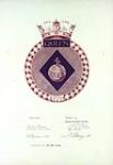 HMCS QUEEN Crest [ca. 1942-1965]
