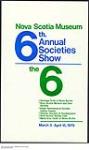 Nova Scotia Museum 6th Annual Societies Show 1979