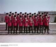 Royal Canadian Corps of Signals Band in Paris ca. 1943-1965.