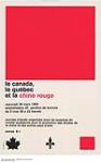 Le Canada, le Québec et la Chine rouge : study day for the promotion of the study of China and Asia country held in 1969 n.d.