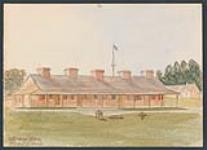 Officer's Quarters, Royal Engineer Camp, Point Levis ca. 1867