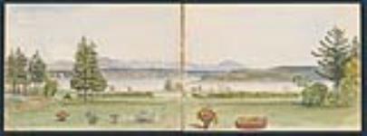 View from Mess Room, Royal Engineer Camp, Point Levis ca. 1967