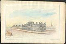 Parliament Buildings [Montreal] [graphic material] / Painted by John Hugh Ross 1848