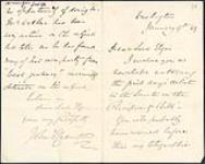 Letter from John F. Crampton to Lord Elgin 9 January 1849