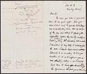 Letter from [F.] Hooper to Frederick Bruce 12 February 1866