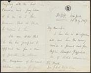 Secret letter from Pierrepont Edwards to Frederick Bruce 26 May 1867
