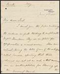 Private letter from Frederick Bruce to Lord Monck (copy) 7 June 1865
