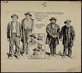 Prisonniers métis - Rébellion du Nord-Ouest, 1885 v. années 1920.