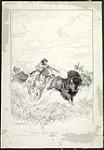 Métis Hunting the Bison v. années 1920.