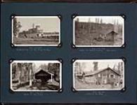 "Northern Echo" at Hay Camp Landing; Cabin at Buffalo Landing, Slave River; Cabin at Hay Camp 1928