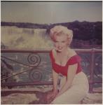[Marilyn Monroe in front of Niagara Falls] 1952.